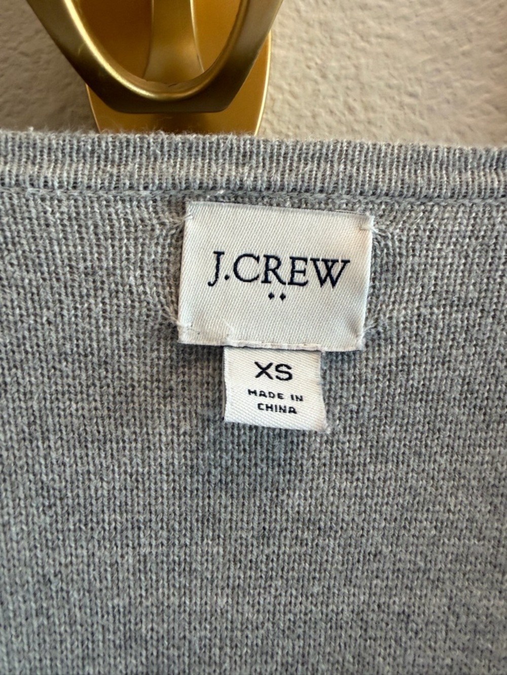 J. Crew Vanessa Sweater-Jacket in Heather Grey - Picture 7 of 11
